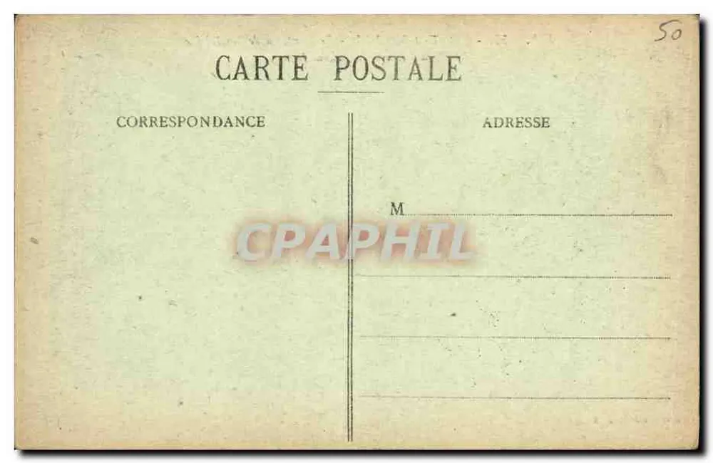 Mont-Saint-Michel — Ansicht von Tombelaine — J.P. - 25 - Sonderausgabe in der Abtei - Rückseite