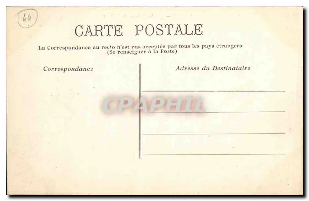 NANTES — 33 — As Douves do Castelo - Verso