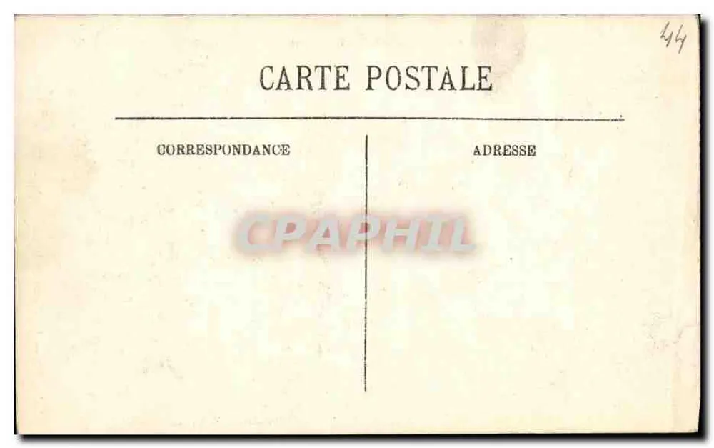Nantes — A Fachada da Catedral — LL - Verso