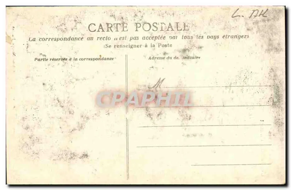 Nantes - A Igreja de Saint-Clément — editor Artaud-Nozais, n°64 - Verso