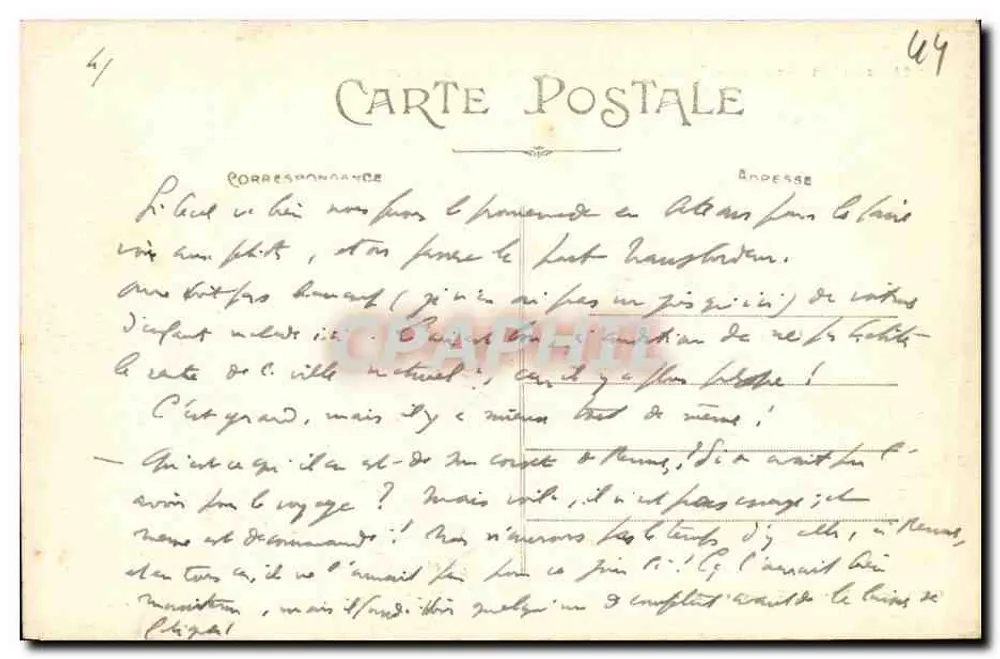 NANTES — Ansicht auf den Hafen-Eingang, aufgenommen vom Transbordeur — Sammlung F. Chapeau, Nantes - 16. Tausend - Rückseite