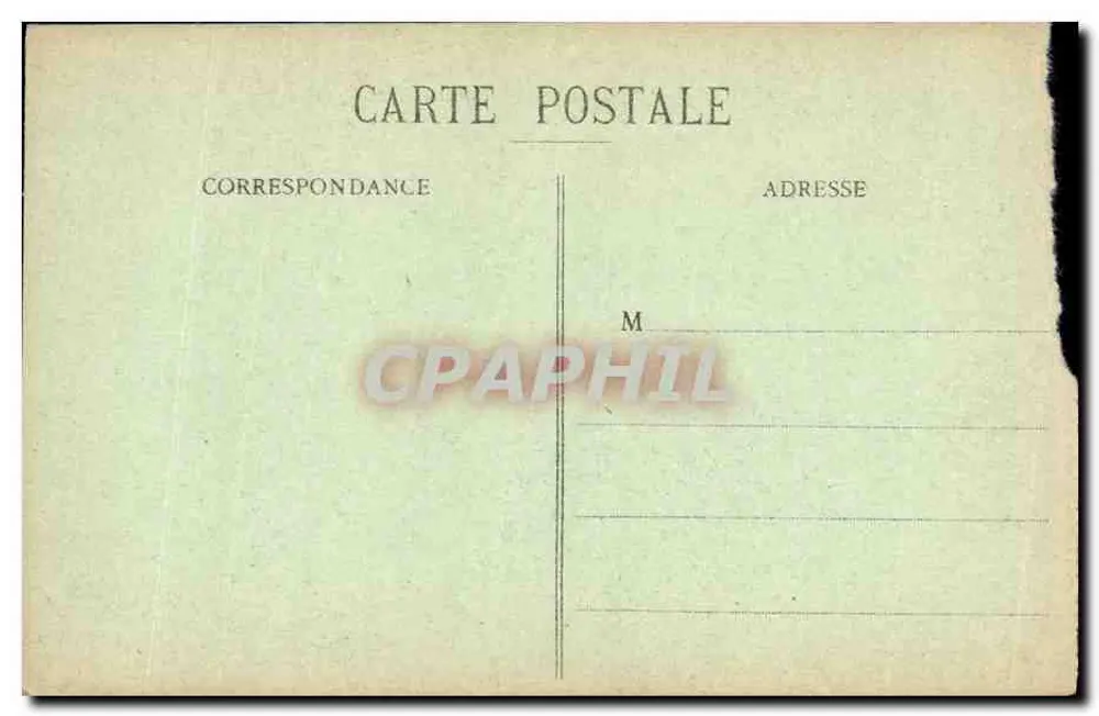 Arras (Pas-de-Calais) — La Gare, vue après destruction — éditeur imprimeur non identifié - Verso