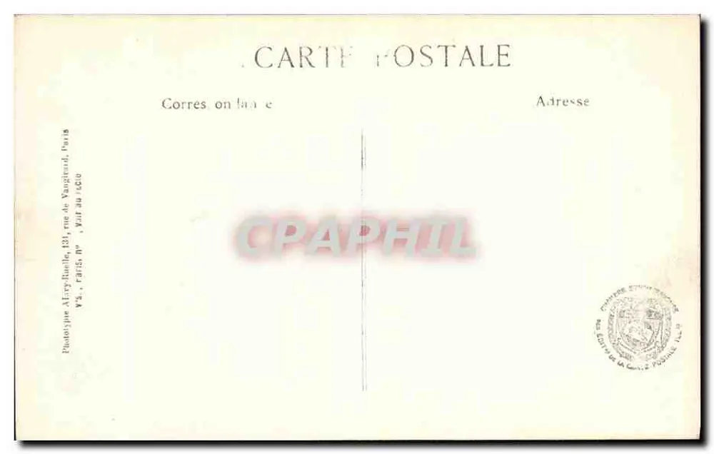 Neuville-St-Vaast (P.-de-C.) — Was vom Friedhof übrig bleibt — L.C.H. Paris, Nr. 452 - Rückseite