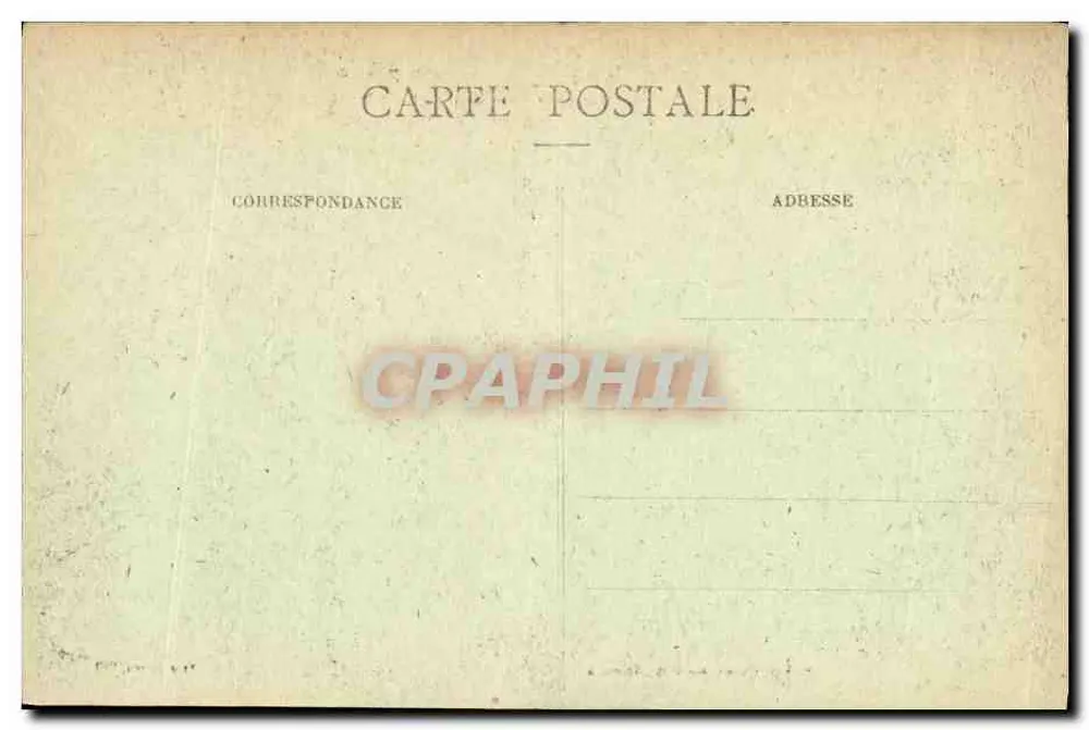 Het bombardement in Champagne — Epernay, Rue Saint-Thibault — uitgever Bracquemart, n°2 - Achterkant