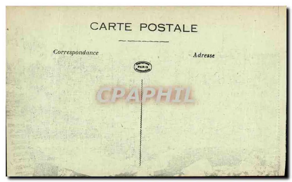 Albert — Ruinen der Route de Bapaume — n° 3452 - Rückseite