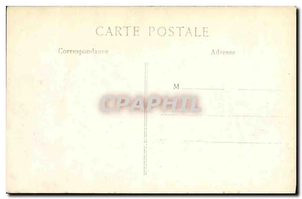 Châtillon (Marne) — Von den Deutschen zerstörtes Haus — L. C. H. Paris, Nr. 207 - Rückseite