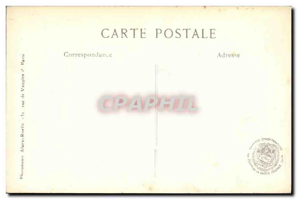 SOUAIN (Marne) — Allgemeiner Blick auf die DorfRuinen — L.C.H. Paris, Nr. 481 - Rückseite