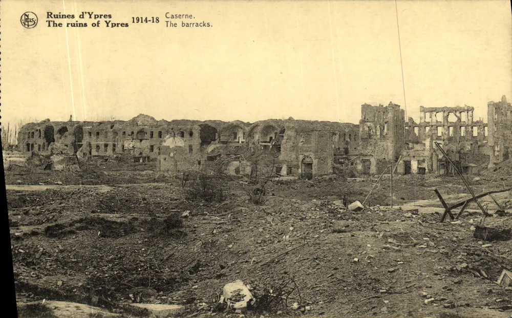 Ruïnes van Ieper — Kasemat — Uitgave Neils - Voorkant