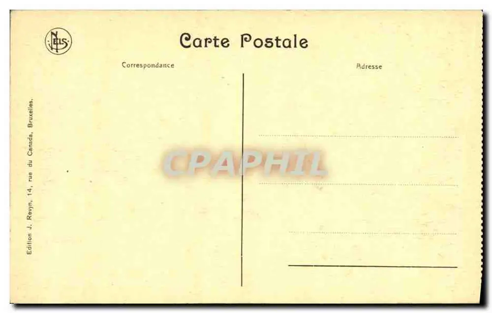 Ruïnes van Ieper — Kasemat — Uitgave Neils - Achterkant