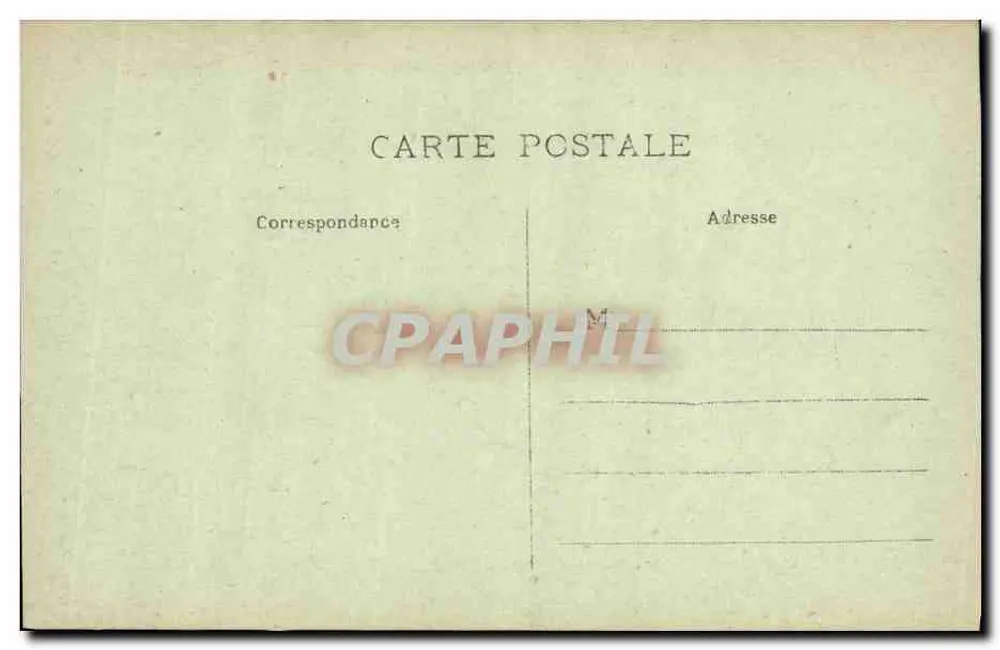 Verdun in Ruinen — Place Chevert und Ruinen — unbekannter Verlag, Nr. 27 - Rückseite