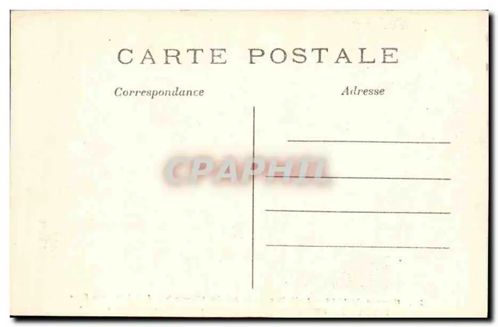 Senlis — Innenansicht der Station, die von den Deutschen gebrannt ist — 1914 - Rückseite