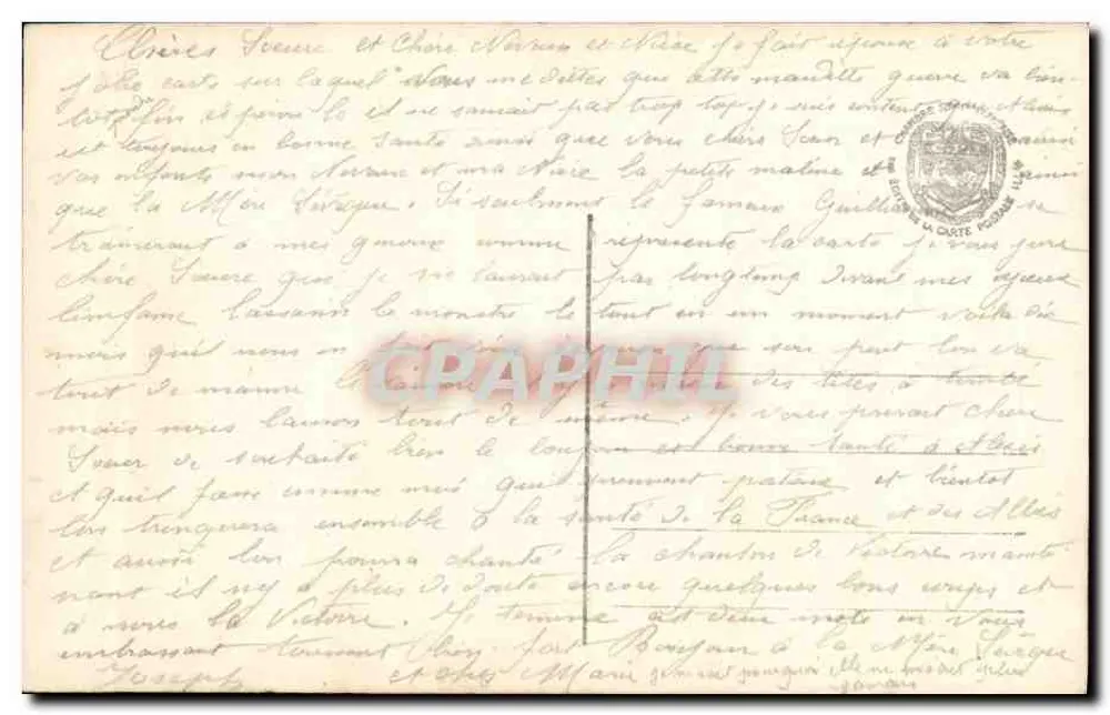 A Morte do Vauteur — cena simbólica com guerreiro, soldados e morte — J.K. n° 9388 - Verso