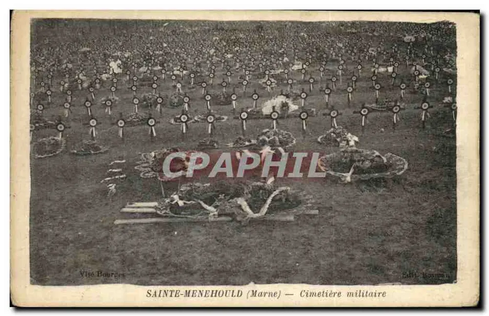 Sainte-Menehould (Marne) — Militärgewölbe — Verlag Bourges - Vorderseite