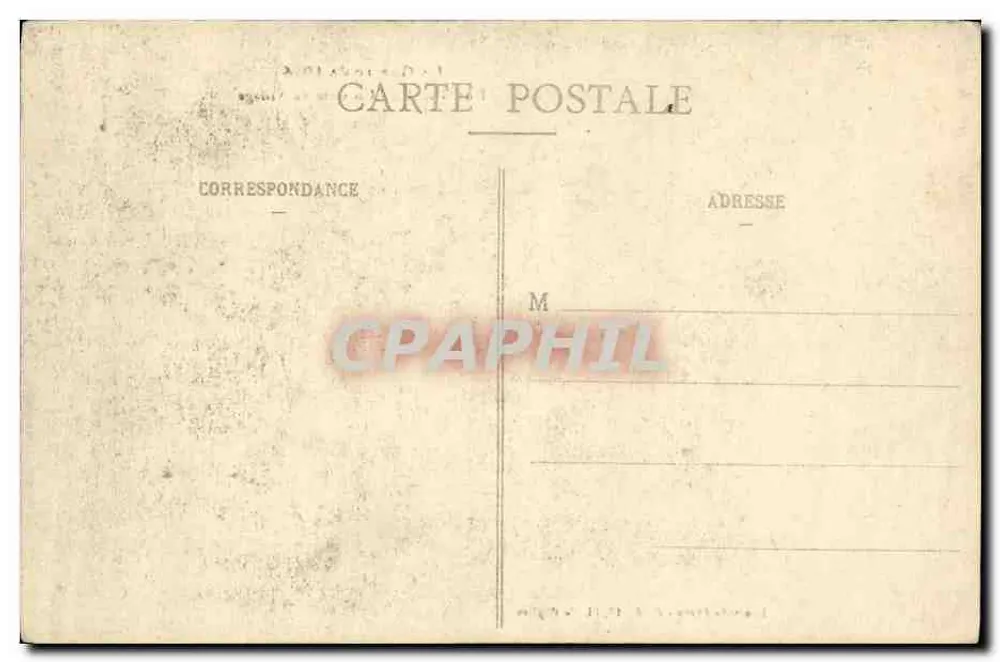 Hériménil - Ein Stück des Dorfes — Der Krieg von 1914 — Lucéville-Photo, P. H., 13, Place de l'Église - Rückseite