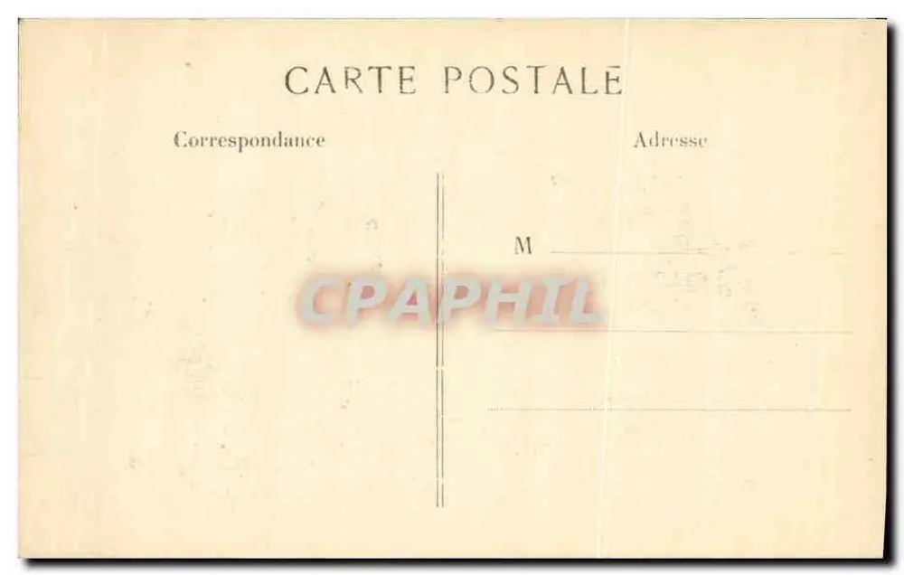 Dinant — Praça São Nicolau — destruição após a guerra de 1914 — L. C. H. Paris - Verso