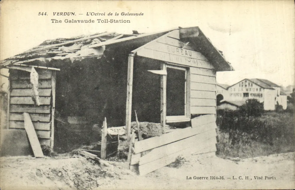 Verdun — Der Octroi de la Galavaude — L. C. H., Visé Paris - Vorderseite