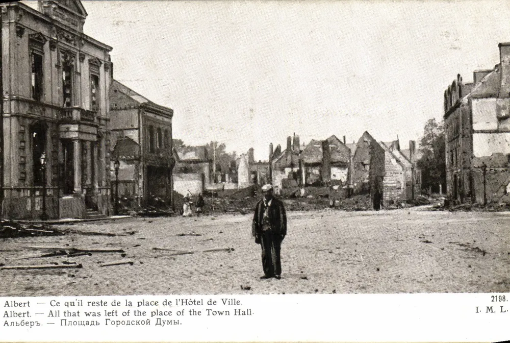 Albert — Was von der Rathausplatz übrig bleibt — I. M. L. 2198 - Vorderseite