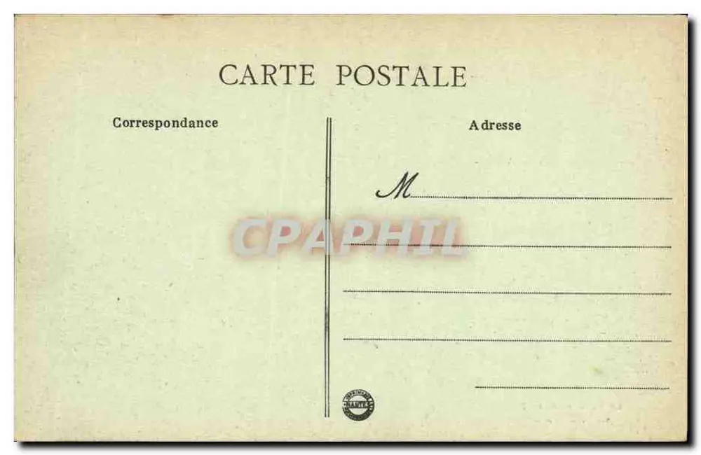 Soissons — Der alte St-Vaast-Brücke zerstört von den Deutschen während ihres Rückzugs — L. C. H. Paris - Rückseite