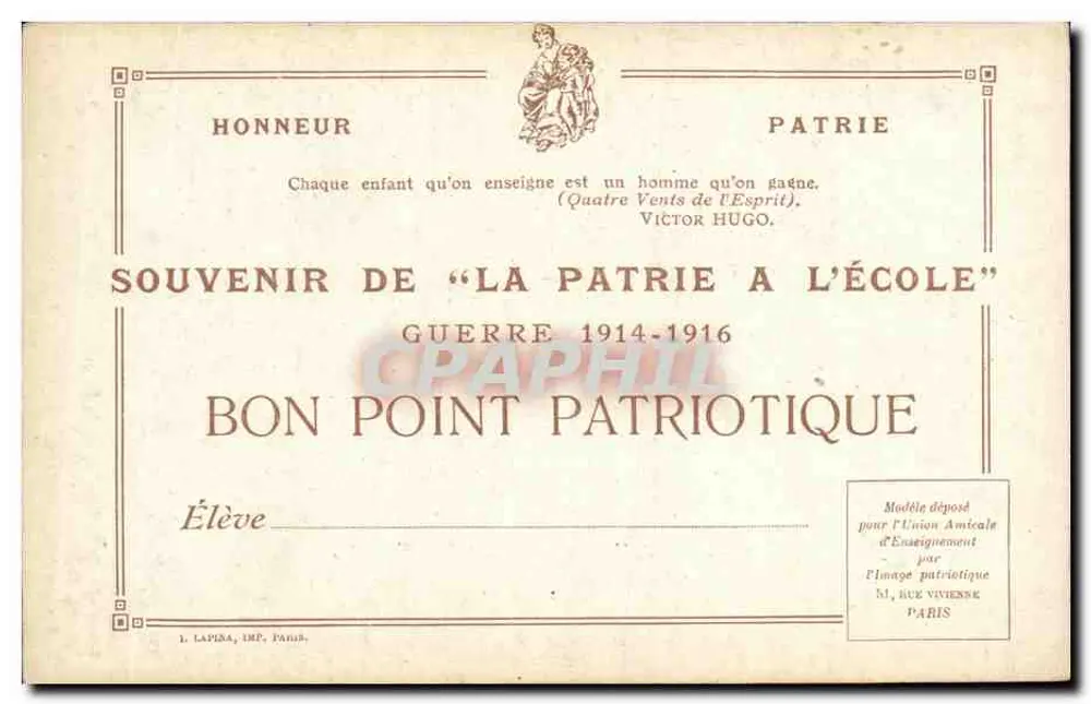 Catedral de Reims — incêndio — I.M.L. n°1753 - Verso