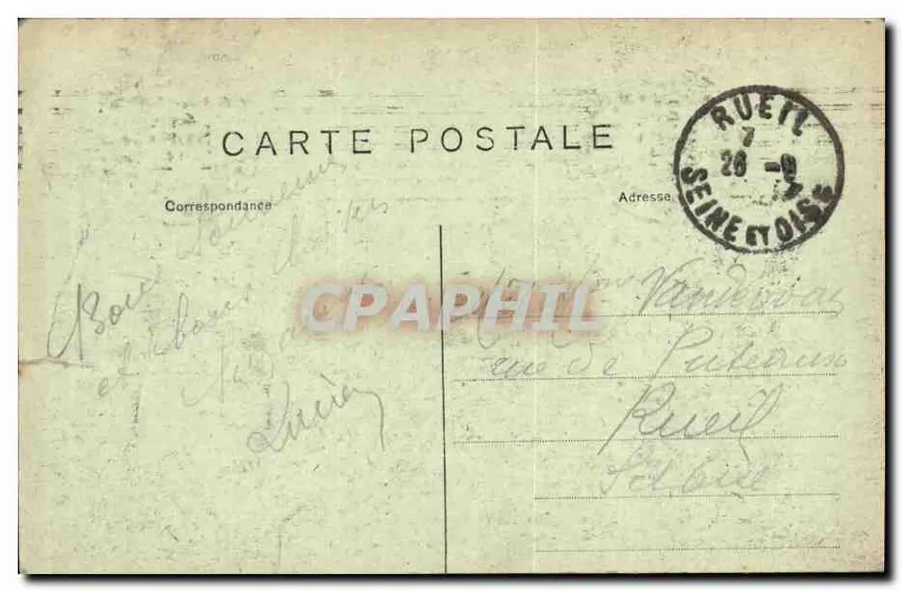 SOISSONS — Rue du Commerce — Éditeur Nougarède - Verso