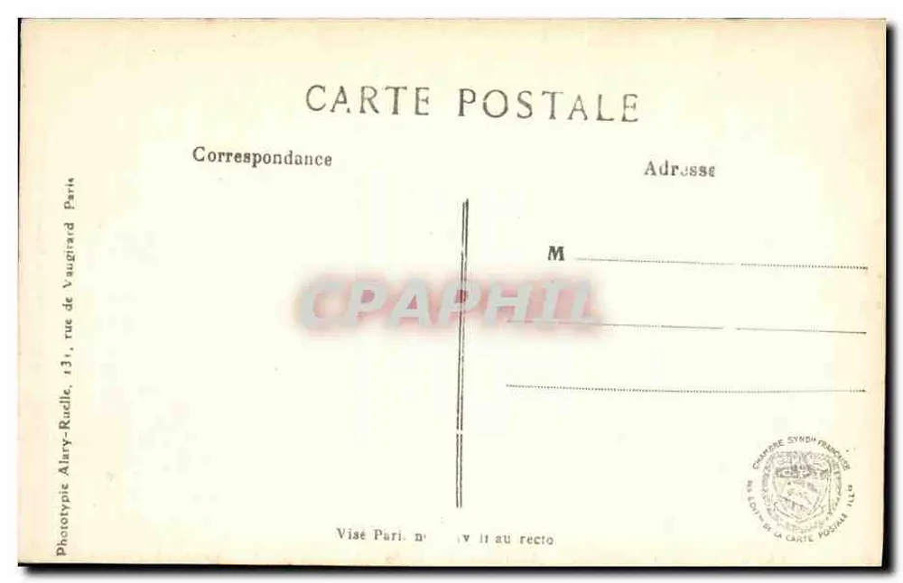 Carnoy (Somme) — Allgemeiner Blick — L.C.H. Paris n°343 - Rückseite