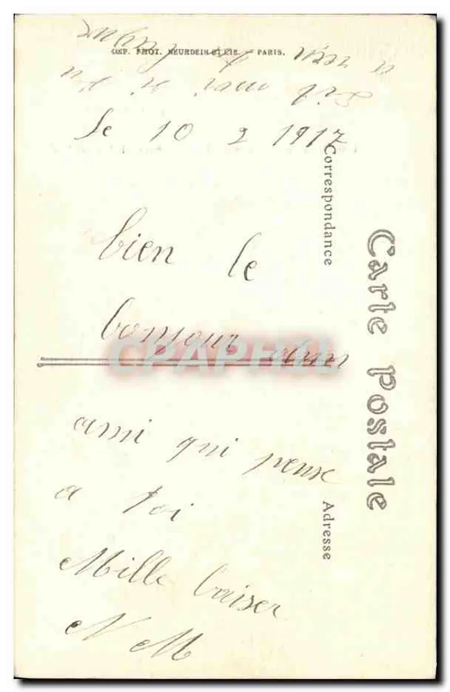 Boesinghe — Das Schloss — Das Schloss — Krieg 1914-1916 - Rückseite