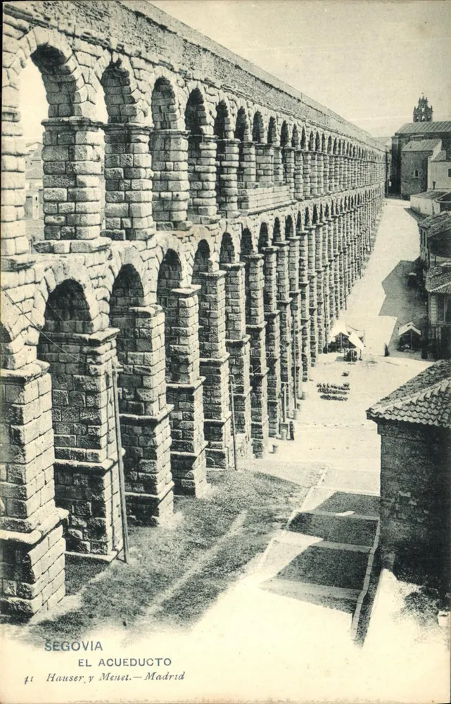 सेगोविया — एक्यूडेक्टो — प्रकाशक हॉसर एंड मेनेट, नंबर 41 - आगे