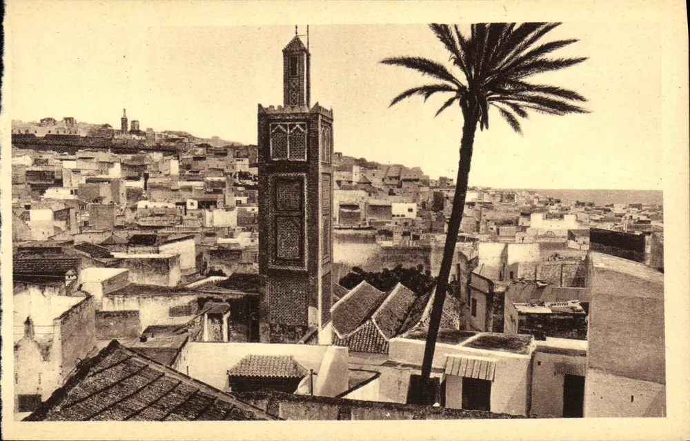 Tanger — Mosquée Jédida et Palmier des Aïssaouas — Lebrun Frères à Tanger - Vorderseite