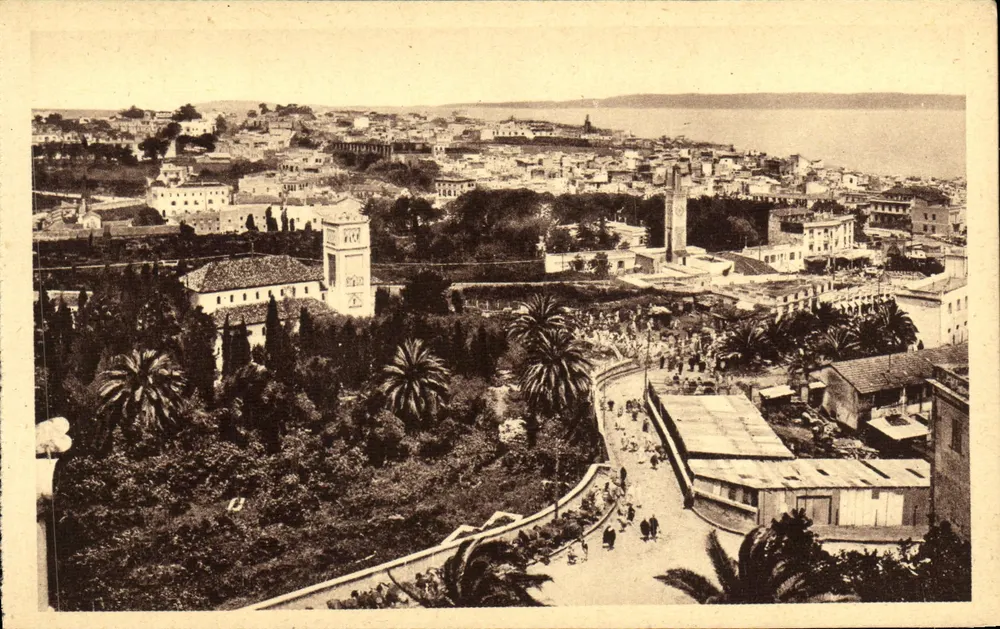 Tanger — Ansicht vom Villa de France — Lebrun Frères in Tanger - Vorderseite