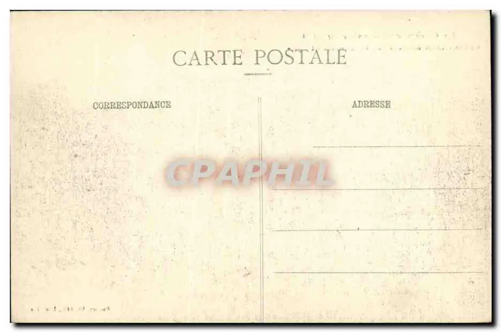Gerbéviller — Bombardierung der Kirche 1914 — Beatien, lib.-édit., Lunéville - Rückseite