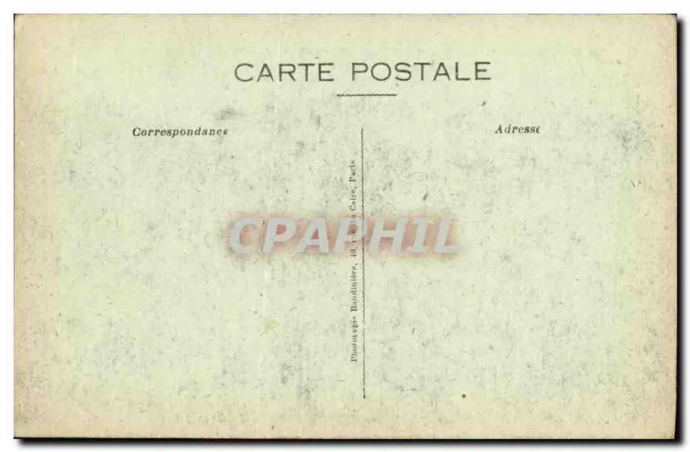 Bombardement von Verdun — Aufnahme vom Erzbistum — Phot-Express Visé Paris 1155 - Rückseite