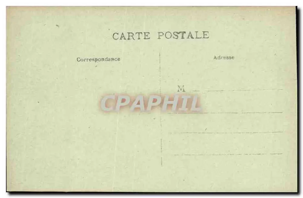 Verdun in Ruinen — Häuser am Meuse — Unbekannter Verlag, Nr. 25 - Rückseite