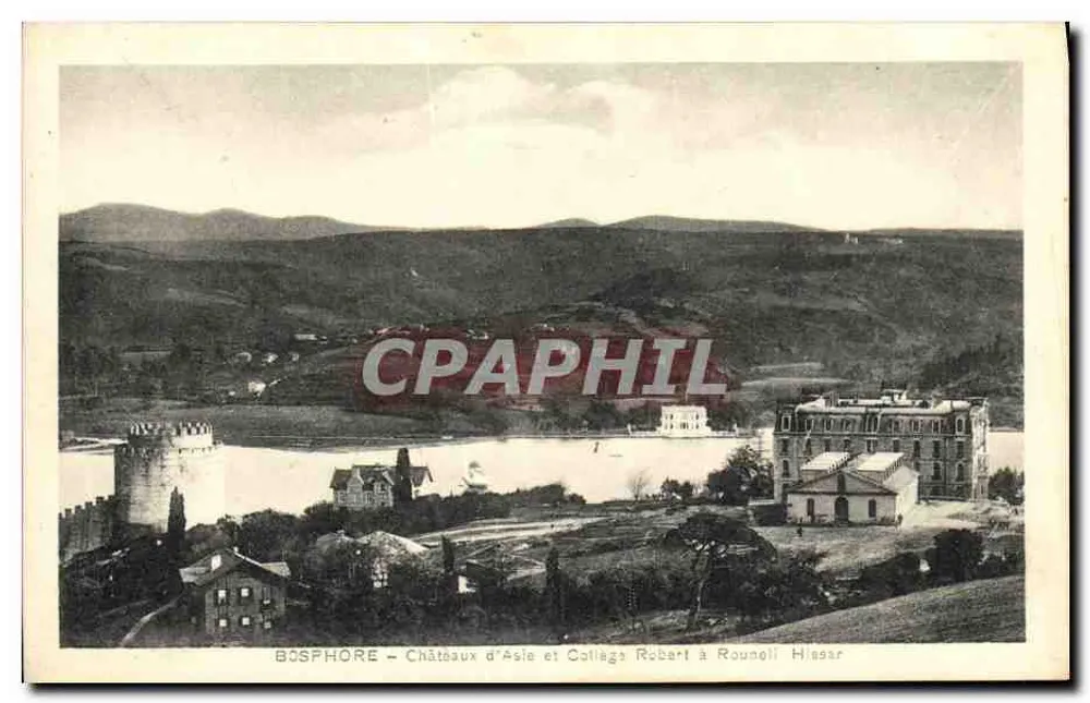 Bosphorus — Schlösser Asiens und Robert College in Rounoli Hissar - Vorderseite