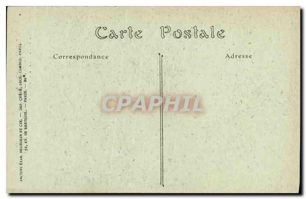 China und Amerika — Kriegspanteon 1918 — A.F. Gorcuet - Rückseite