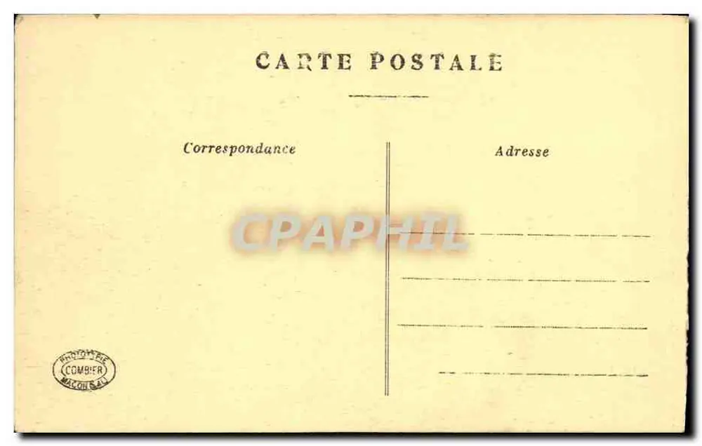 Châlons-sur-Marne — Rue St-Jacques bombardiert — Erster Weltkrieg 1914-1918 - Rückseite