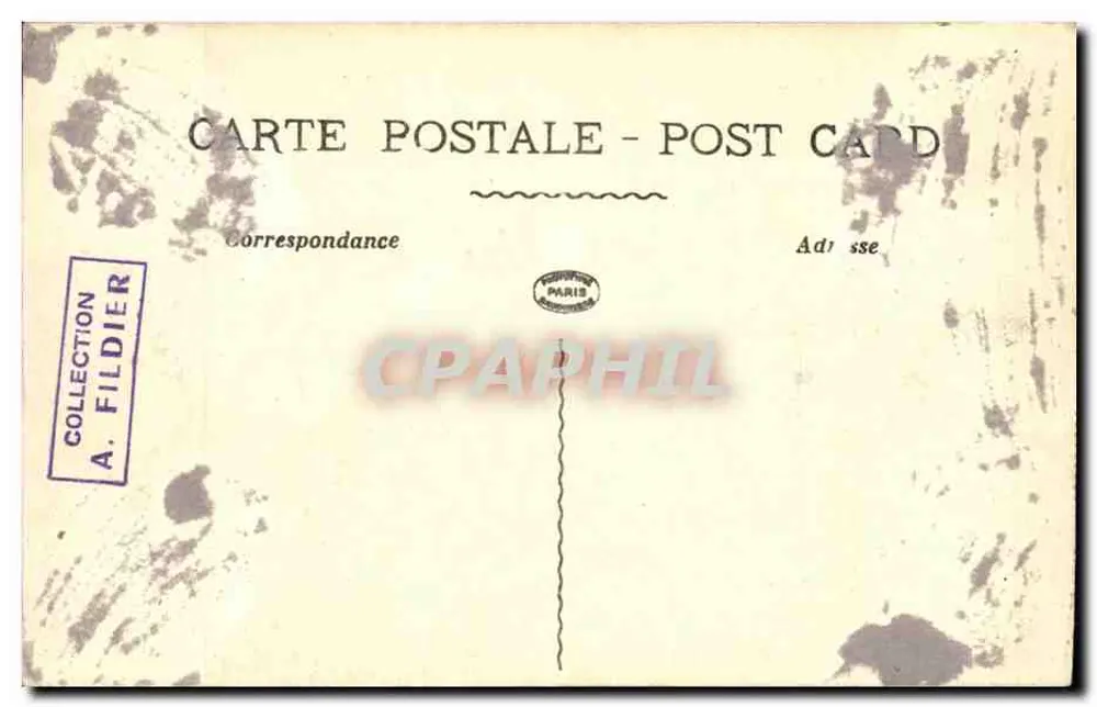 Schlacht von VERDUN — Schützengräben im Bois des Corbeaux — Verlag L. Pons, n° 3722 - Rückseite