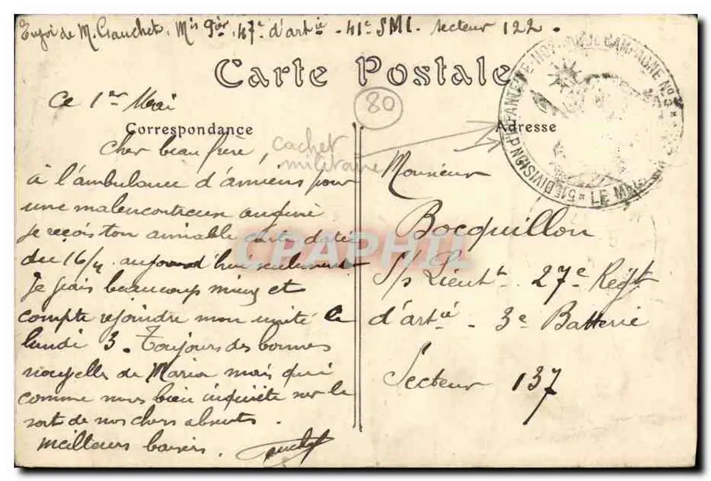 Cattedrale di Amiens — « L'Angelo piangente », capolavoro di Blasser — ND. Fot. - Verso