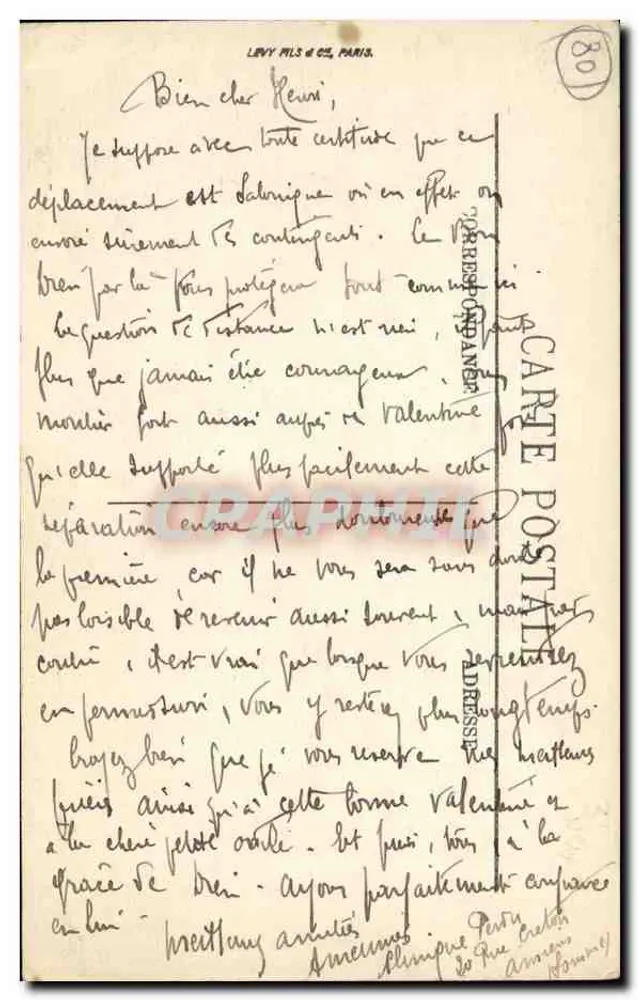 Amiens — Pierre L'Hermite — LL. n°99 - Verso