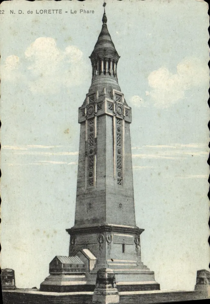 Nossa Senhora de Lorette - O Farol — editor Fauchois-Beaume, n°22 - Frente