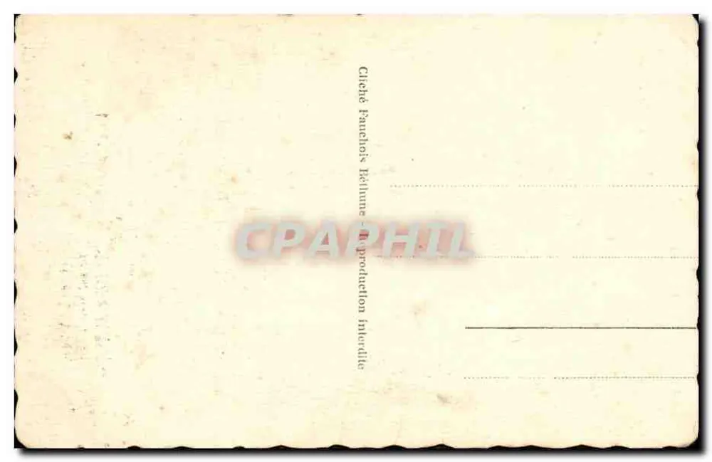 Nossa Senhora de Lorette - O Farol — editor Fauchois-Beaume, n°22 - Verso