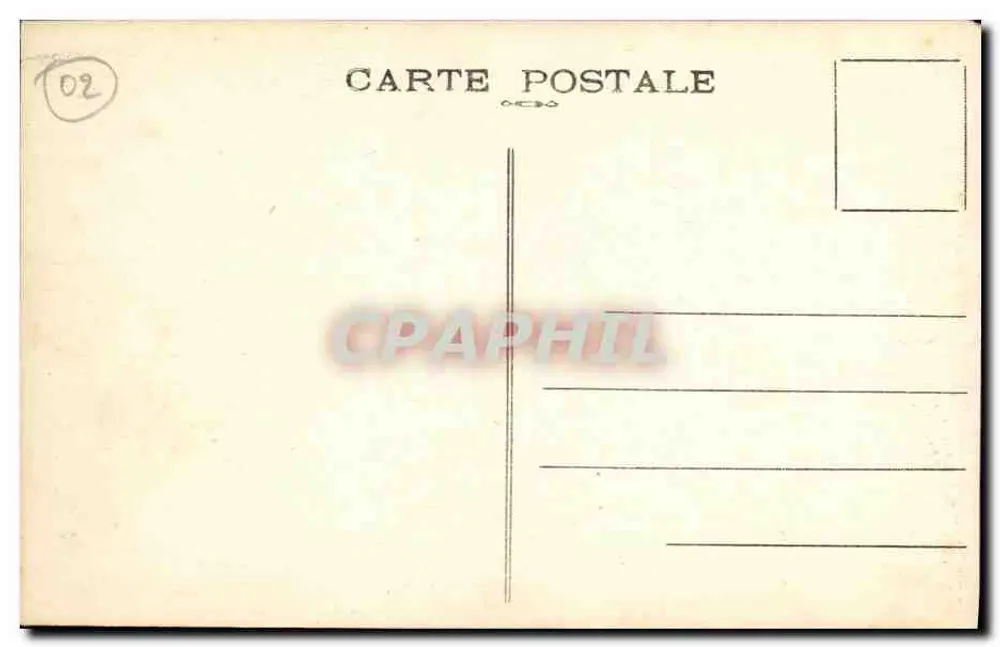 Berry-au-Bac (Aisne) — Seine Ruinen — Cote 108 — Formidable Schluchten — G. Grain et Lamber, pub. Reims - Rückseite