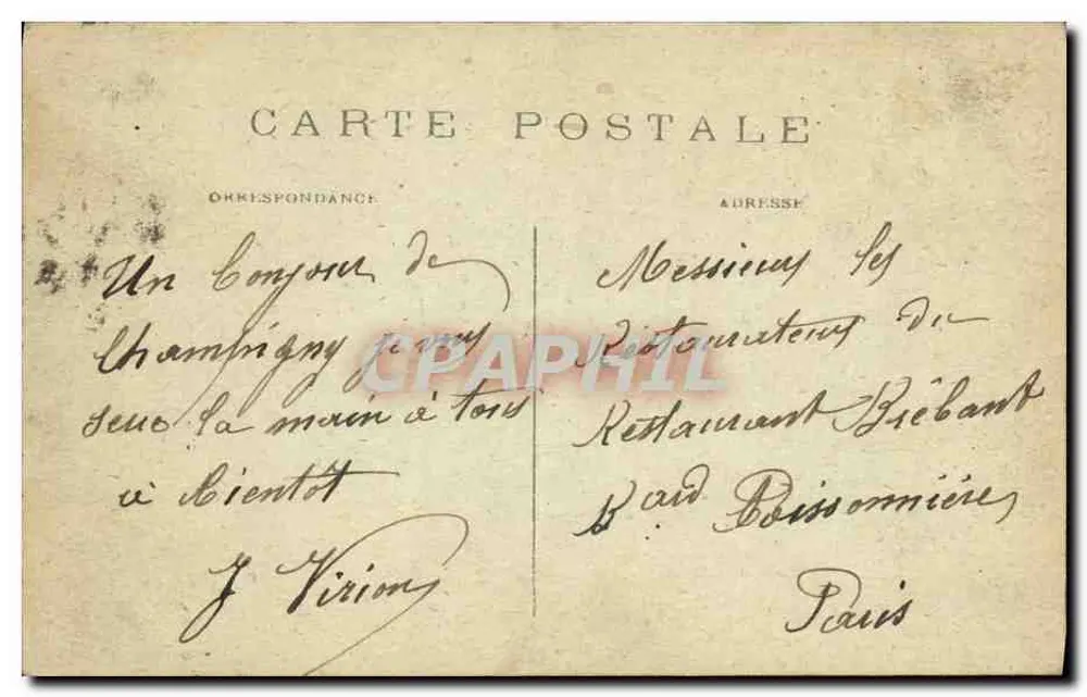 Champigny-sur-Marne — Schlacht bei Champigny, 30. November und 2. Dezember 1870 — Tod des Hauptmanns Adjutantenmajor Forest-Defaune — Verlag nicht sichtbar - Rückseite