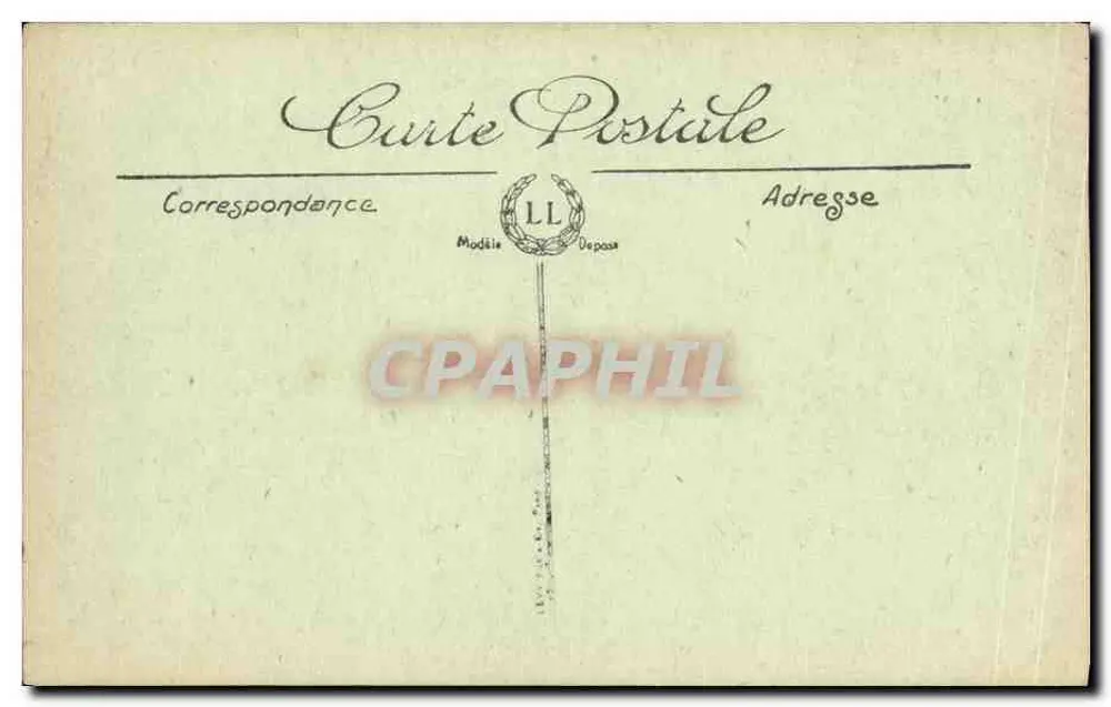 Verdun — Ruinen nach dem Bombardement — Visa Paris n° 813 - Rückseite