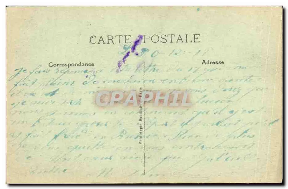 Salonique — Exode des réfugiés devant l'envahisseur — Papeterie Parisienne, édit. - Rückseite