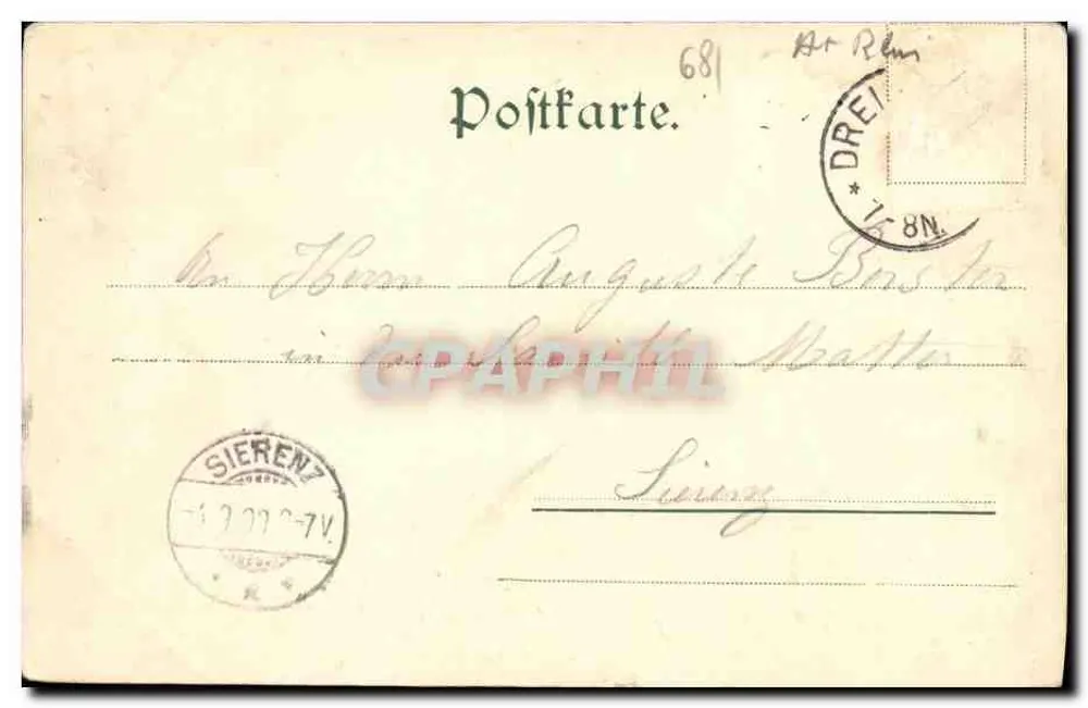 Drei Ähren — Trois Epis — Dorothée Bemrich, Drei Ähren - Verso