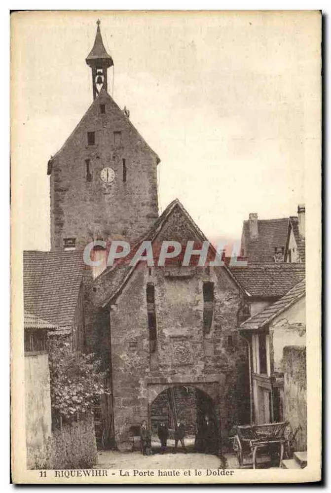 Riquewihr - La Porte haute et le Dolder - Vorderseite