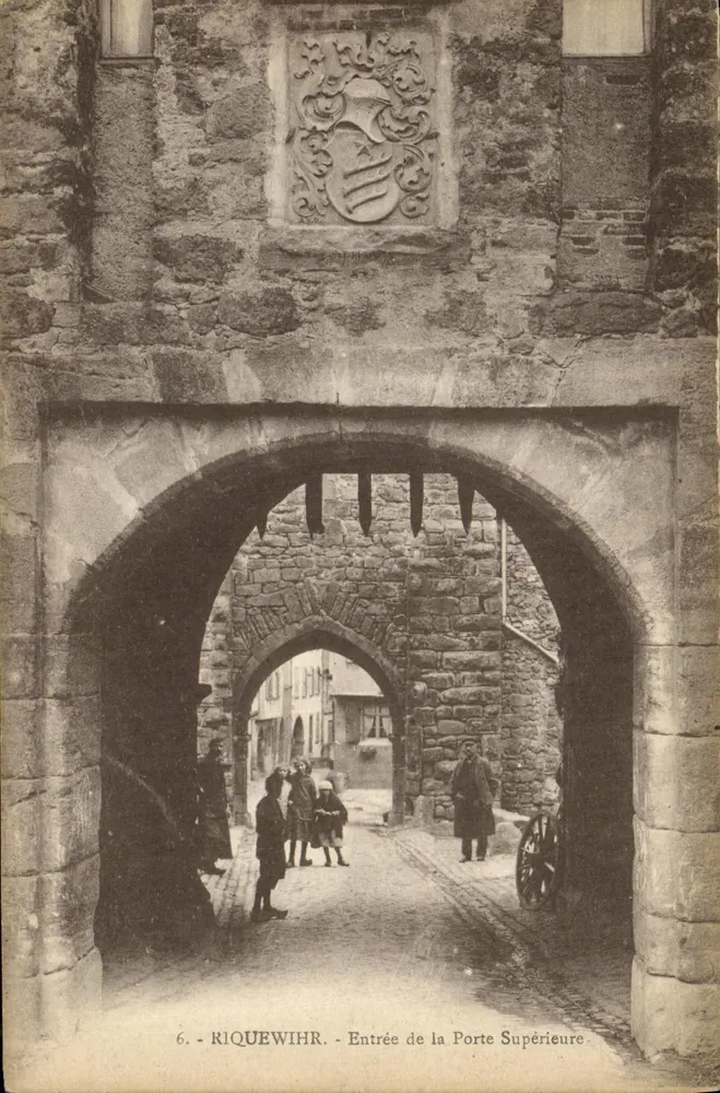 Riquewihr — Eingang zur Oberen Pforte — Ch. Berberet, Straßburg - Vorderseite