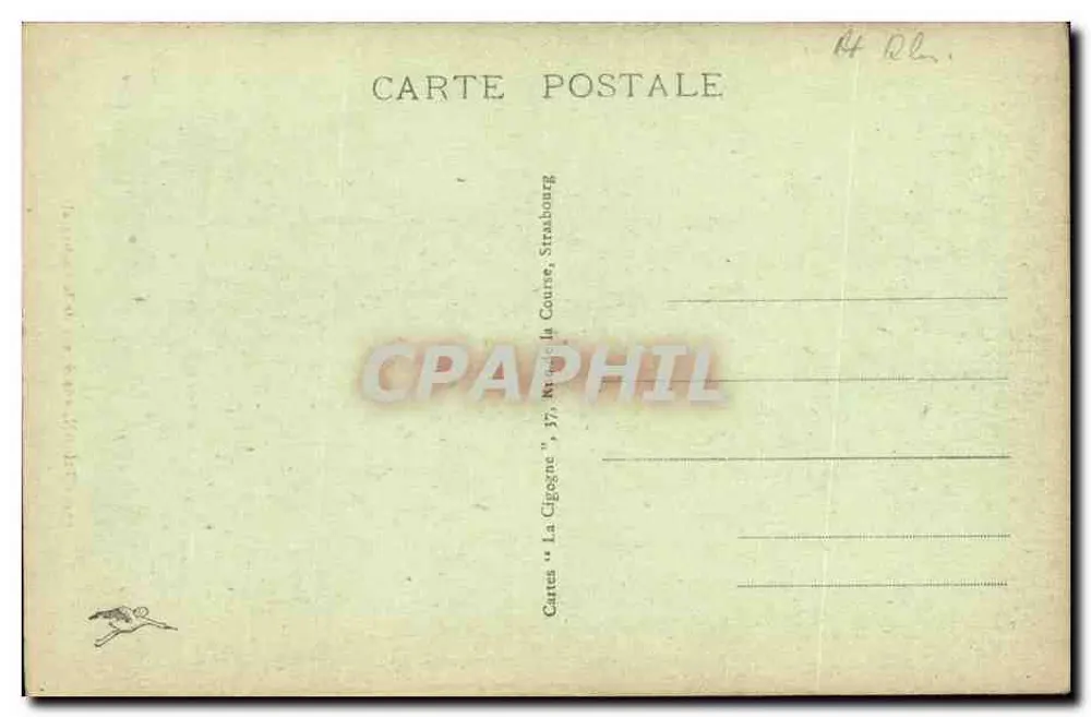 Thann - Interior da Catedral — editor 'La Cigogne', n° 372 - Verso
