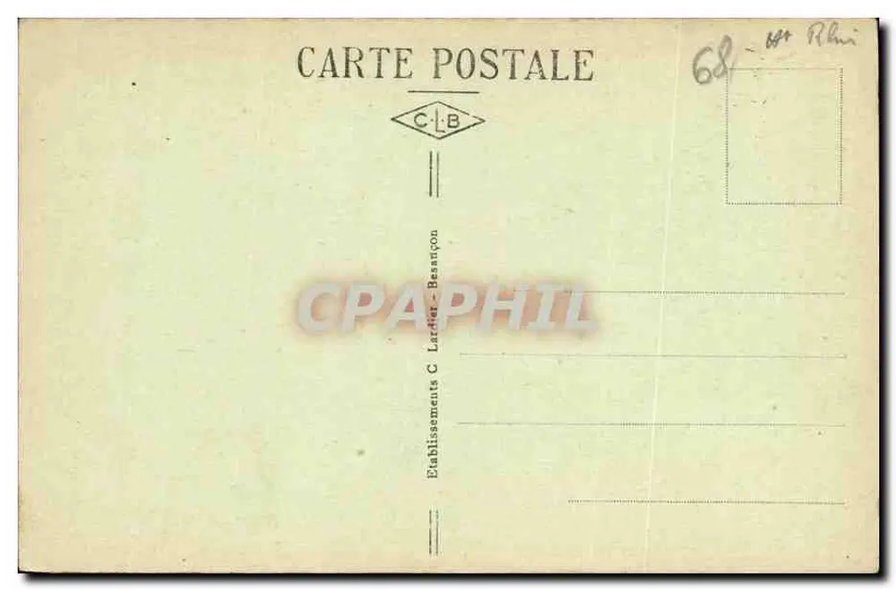 Thann - Igreja de São Thiébaut — Editor F. Flecker - Verso