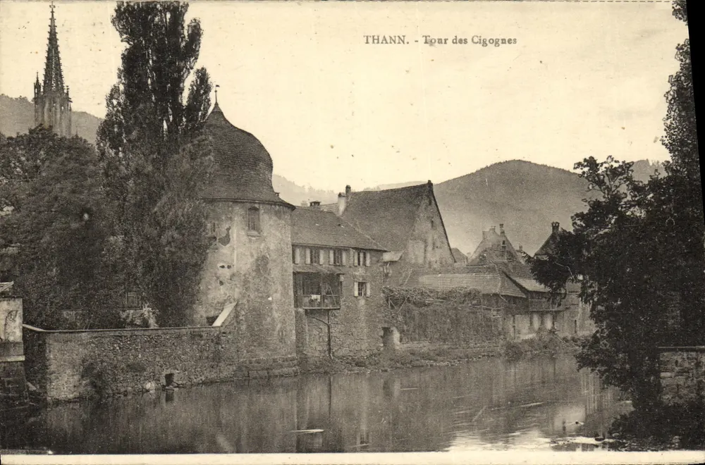 Thann - Torre das Corujas — editor Cartes 'La Coruja' Strasbourg - Frente